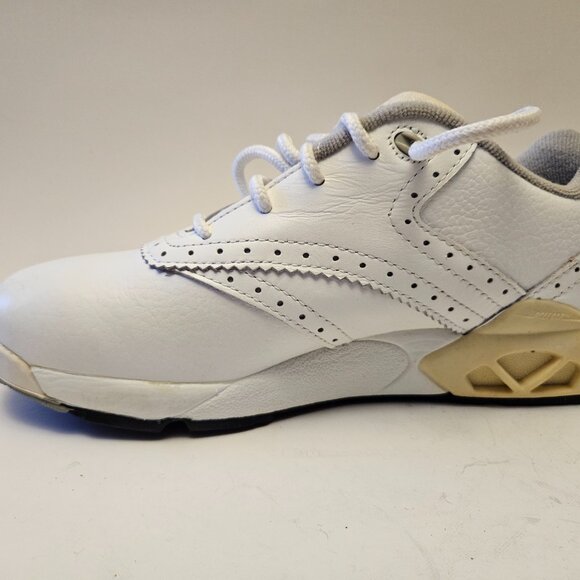 New Balance 1250 Mens’ Golf Shoes Size 9 Abzorb Rollbar White Spikes ready - Picture 9 of 16